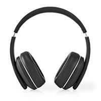 Draadloze Over-ear Koptelefoon - Maximale batterijduur: 24 uur - Ingebouwde microfoon - Drukbediening - Ondersteuning voor spraakbesturing - Volumebediening - Inclusief reiskoffer - Grijs/Zwart - thumbnail