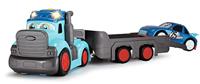 ABC teddi trucker transporter met raceauto - thumbnail