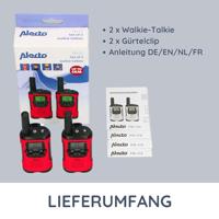 Alecto FR-115RD A004678 Portofoon (hobby) Set van 2 stuks - thumbnail