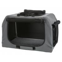 TRIXIE SOFT KENNEL EASY REISBENCH GRIJS 95X69X63 CM - thumbnail