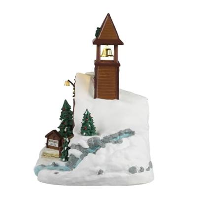 Bear Creek Chapel 19x26x27 cm Kersthuisje LEMAX - Lemax