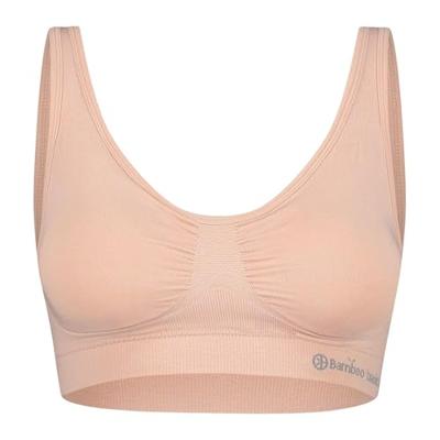 Naadloze BH&apos;s - Fleur Top - Bustier BH top - Basic bralette zwart en huidskleur