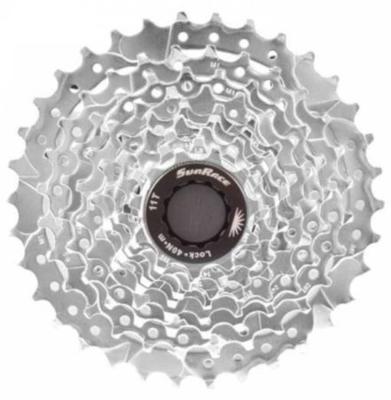 SunRace cassette CSR96 9S 11 34T zilver