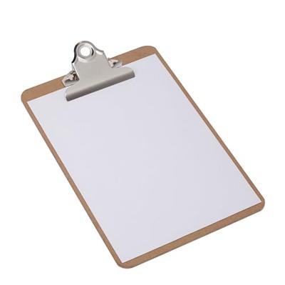 MAUL klemplaat Classic, hardboard karton, A5 staand, bruin