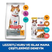 Hill's Science Plan Gesteriliseerd kattenvoer voor jongvolwassenen met kip 10 kg - thumbnail