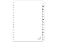 Tabbladen A4 23 rings Jan-Dec karton - thumbnail