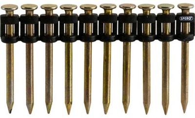 Spero stalen nagels 40mm | 500 stuks, beton, staal, steen, etc. tbv gasschiethamers - spc638mm