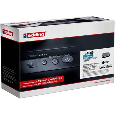 Edding Toner vervangt Brother TN-3430 Compatibel Zwart 3000 bladzijden EDD-1066 18-1066 Edding Toner vervangt Brother TN-3430 Compatibel Zwart 3000 bladzijden EDD-1066 18-1066