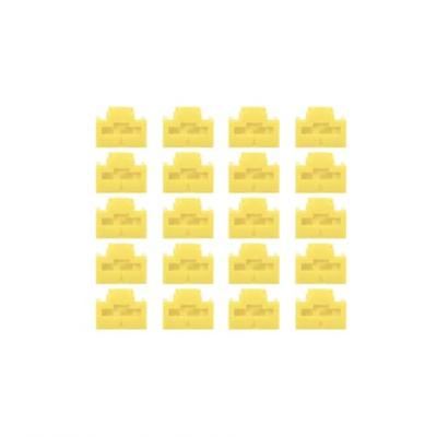 Lindy 47901 poortblokker RJ-45 Geel Acrylonitrielbutadieenstyreen (ABS) 20 stuk(s) Lindy 47901 poortblokker RJ-45 Geel Acrylonitrielbutadieenstyreen (ABS) 20 stuk(s)