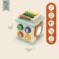 Trixie houten activiteitenkubus - thumbnail