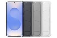 Samsung Standing Grip Cover Samsung Galaxy S25 Wit Stootbestendig - thumbnail