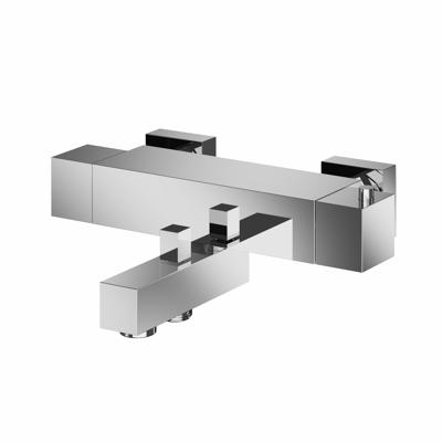 Badkraan Hotbath Bloke 15cm Hartafstand Thermostatisch Opbouw Glans Chroom 2 Greeps Badkraan Hotbath Bloke 15cm Hartafstand Thermostatisch Opbouw Glans Chroom 2 Greeps