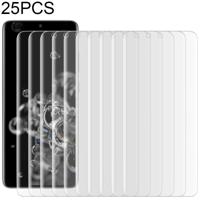 25 pc's voor Galaxy S20 Ultra 9H HD 3D Curved Edge Tempered Glass Film (Transparant) - thumbnail