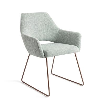 Jesper Home Yanai eetkamerstoel Soft Sage slide rose