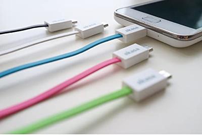 Akasa AK-CBUB16-15BK USB-kabel USB 2.0 USB-A stekker, USB-micro-B stekker 0.15 m Zwart Zeer flexibel, Vergulde steekcontacten, UL gecertificeerd