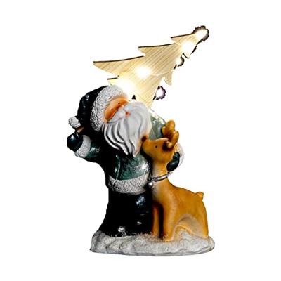 Kerstversiering DKD Home Decor Hars (18 x 11 x 23,5 cm) (3 Stuks) Kerstversiering DKD Home Decor Hars (18 x 11 x 23,5 cm) (3 Stuks)