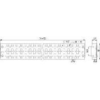 Schneider Electric NSYSUCR9060 NSYSUCR9060 (b x h) 90 mm x 600 mm Staal 1 stuk(s) - thumbnail