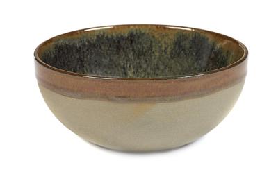 SERAX - Surface - Schaal L 23,5cm H9,5 Indi grey SERAX - Surface - Schaal L 23,5cm H9,5 Indi grey