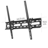 Hama TV-Muurbeugel Kantelbaar voor Beeldscherm 81-191 cm Zwart - thumbnail