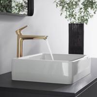 Hansgrohe Wastafelmengkraan Talis E 240 Eengreeps Zonder Afvoer Geborsteld Brons - thumbnail