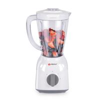 alpina Blender - 1,5 Liter - 400 Watt - Turbofunctie - Kunststof Kan - Wit - thumbnail