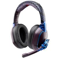 Lexip X TSUME Naruto Shippuden Headset 3 Over Ear headset Kabel, Bluetooth Stereo Zwart, Lila, Blauw Headset, Volumeregeling, Microfoon uitschakelbaar (mute) - thumbnail