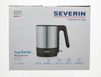 Severin WK3409 Waterkoker 1.7L 2200W RVS/Zwart - thumbnail