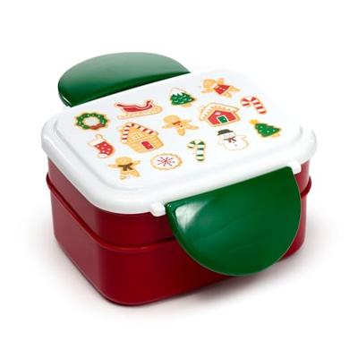 Kerstmis Baker Street Gingerbread Clip Bento Box Lunchtrommel