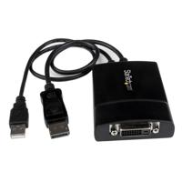 Adapter DisplayPort naar DVI Startech DP2DVID2 Zwart - thumbnail