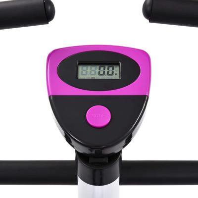 VidaXL Hometrainer met bandweerstand paars