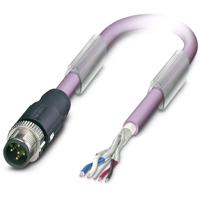 Phoenix Contact 1518193 Sensor/actuator dataconnector, geassembleerd M12 Aantal polen (sensoren): 5 Stekker, recht 10.00 m 1 stuk(s) - thumbnail