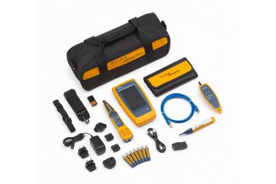 Fluke Networks LIQ-KIT-VFL-FBRLRT Kabel-, netwerk- en WiFi Industrial Ethernet-tester Geschikt voor: 10 Gbit/s