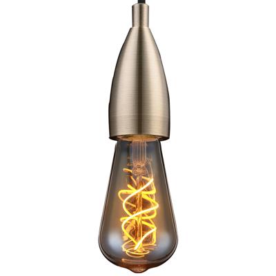 Shada 2900154 hangende plafondverlichting Flexibele montage E27 Brons