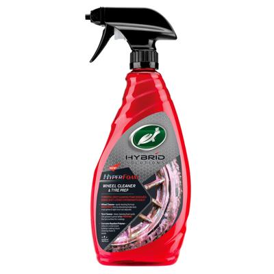 Turtle Wax hs hyperfoam wheel & tyre cleaner - snel reagerende formule - frist velgen op - lost remstof, straatvuil en lichte ijzerafzettingen op - 680 ml Turtle Wax hs hyperfoam wheel & tyre cleaner - snel reagerende formule - frist velgen op - lost remstof, straatvuil en lichte ijzerafzettingen op - 680 ml