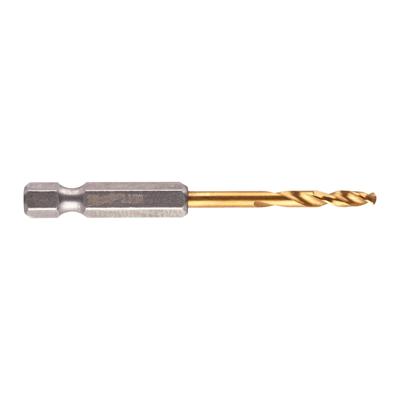 Milwaukee Metaalboor Shockwave HSS-G TiN Red Hex 3,3 x 67 mm VE=2 - 4932471089