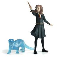 schleich WIZARDING WORLD Hermelien Griffel en Patronus 42681 - thumbnail