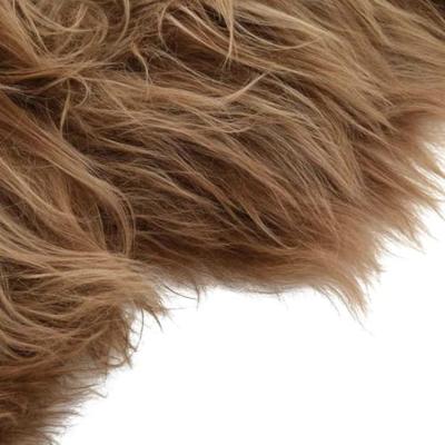 VidaXL Stoelhoes ijslander schapenvacht 70x110 cm bruin VidaXL Stoelhoes ijslander schapenvacht 70x110 cm bruin