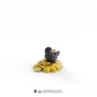 schleich WIZARDING WORLD Delfstoffer met goud 14905 - thumbnail