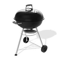 Weber Compact Kettle Houtskoolbarbecue - Ø57 cm - Geëmailleerd staal - Ventilatieopening - 9 couverts - Zwart - thumbnail
