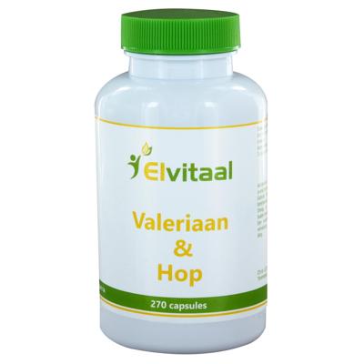Elvitum Valeriaan en hop 270 Capsules