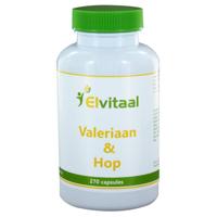 Elvitum Valeriaan en hop 270 Capsules - thumbnail