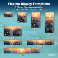 Digitus DS-55358 HDMI-extender HDMI, HDMI-ingang, USB-C Via signaalkabel 10 m - thumbnail
