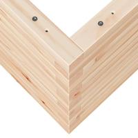 VidaXL Plantenbak 90x60x45,5 cm massief grenenhout - thumbnail