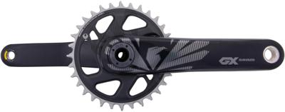 SRAM crankstel "gx eagle carbon" crankset gx eagle carbon 32t boost 175mm