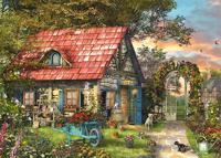 Falcon legpuzzel The Woodland Cottage 2x1000 stukjes - thumbnail