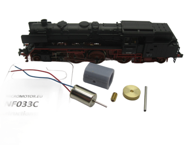 micromotor nf033C N ombouwset voor Fleischmann BR 62 DB, DR, DRG micromotor nf033C N ombouwset voor Fleischmann BR 62 DB, DR, DRG