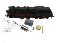 micromotor nf033C N ombouwset voor Fleischmann BR 62 DB, DR, DRG - thumbnail