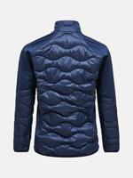 Peak Performance Helium Down Hybrid Hood Isolatiejas Heren Blue Shadow S - thumbnail