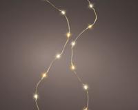 Draadverlichting Goud 240 LED 12m WW+CW - thumbnail