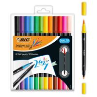 Set Viltstiften Bic Intensity 12 Onderdelen Multicolour - thumbnail